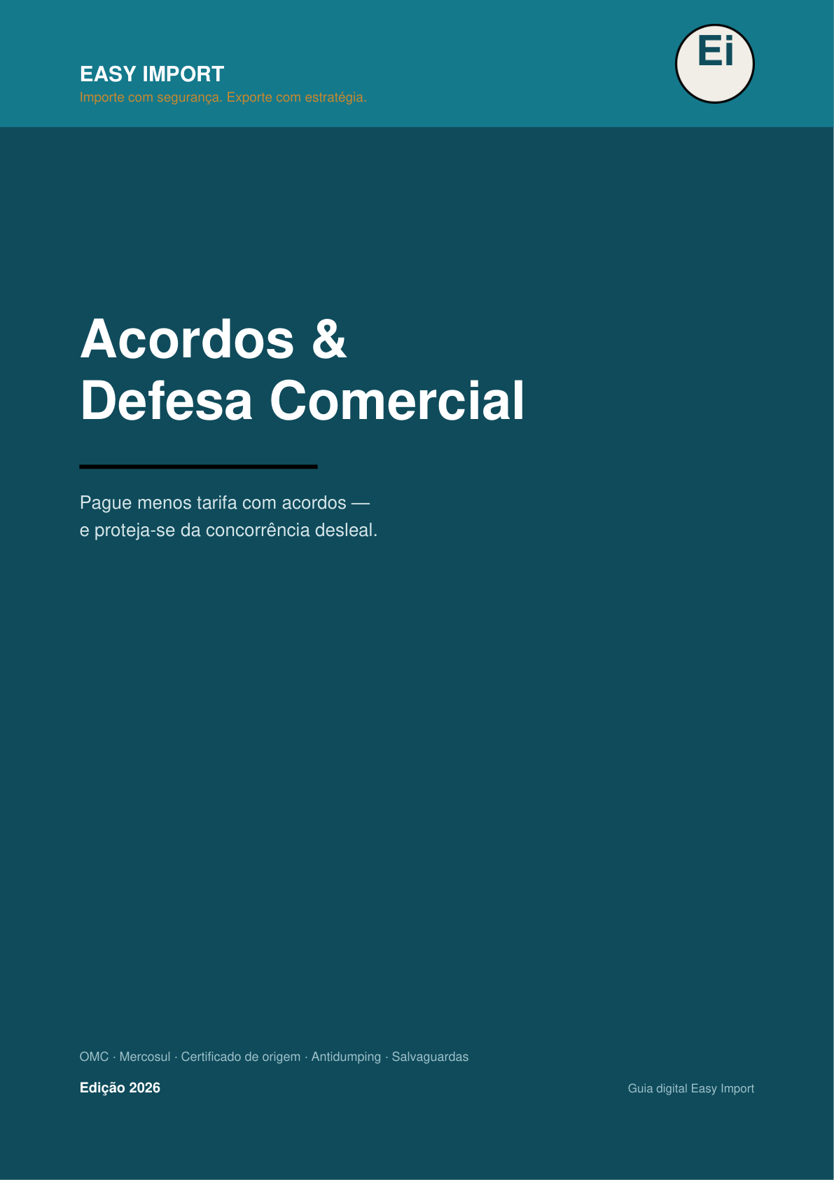 Prévia — Guia de Acordos & Defesa Comercial
