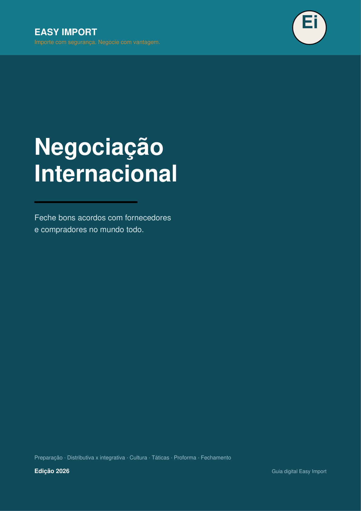Prévia — Guia de Negociação Internacional